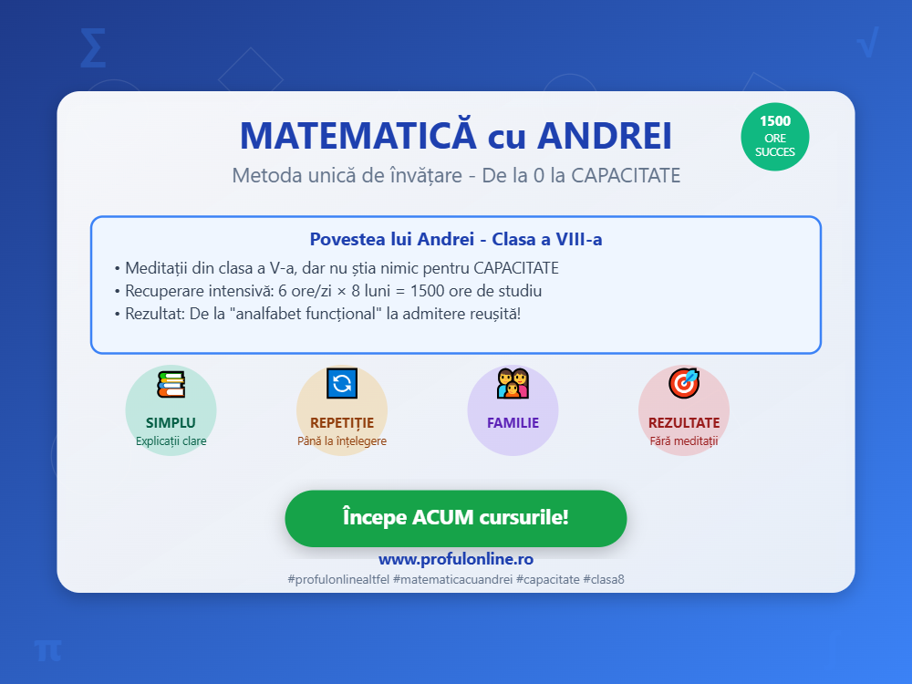 Matematica cu Andrei