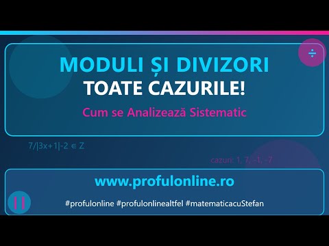 Moduli și Divizori - Cazurile Multiple care Deschid Ușile Soluțiilor!